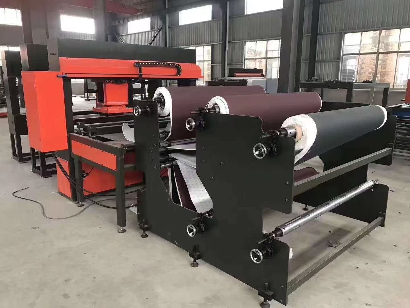 Punching machine.
